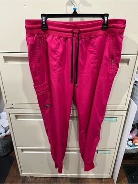 Grey's Anatomy scrubs Hot Pink Track Jogger Pants